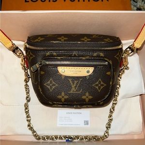 *SOLD* Brand NEW monogram AUTHENTIC Louis Vuitton Mini Bumbag